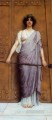 神殿の門 新古典主義の女性 ジョン・ウィリアム・ゴッドワード